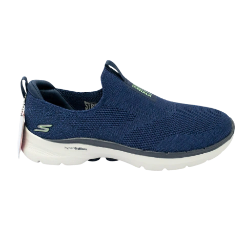 Tênis Skechers 124502 Go Walk 6 Glimmering 13564 com Hyper Pillars