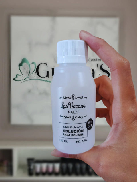 SOLUCION PARA POLIGEL LAS VARANO 120ML