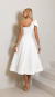 Vestido de Noiva Nula Manga Laço Branco M (Código: 32079) - comprar online