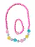 Kit Colar e Pulseira Flores - comprar online