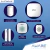 Kit Alarma Dahua Inalámbrico PIR Puerta c/Sirena Interior - comprar online