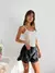 Short rustico con recortes