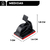 Clip adhesivo organizador de cables de 3M, con medidas de 1.9 cm de alto, 1 cm de ancho y 1.4 cm de profundidad.
