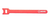 Precinto sujeta cables de color rojo con logo de GEXIN