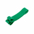 Kit de 5 bandas de resistencia para entrenamiento en color verde, apiladas y listas para usar.