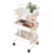 Carrito de "Plástico" con Ruedas - Organizador con Estantes Para Cocina o Baño - comprar online