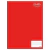 Caderno Foroni Escolar Com Brochura Grande 48 Folhas Vermelho