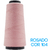 Linha P/ Costura Reta 120 Kron Cone 1500mts Rosado (104)