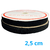 Velcro Preto Para Costura 25mm Macho e Fêmea Rolo 25 mts