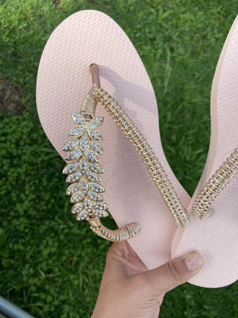 Havaianas Slim + folhagem