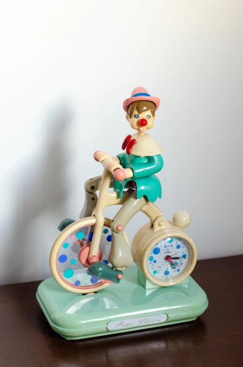 Relógio despertador "Peter Clown" por Jinnee