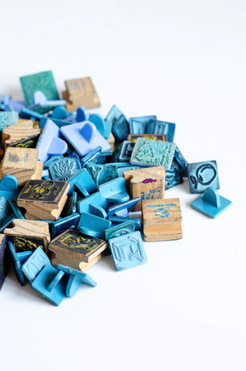 Kit carimbos vintages - comprar online