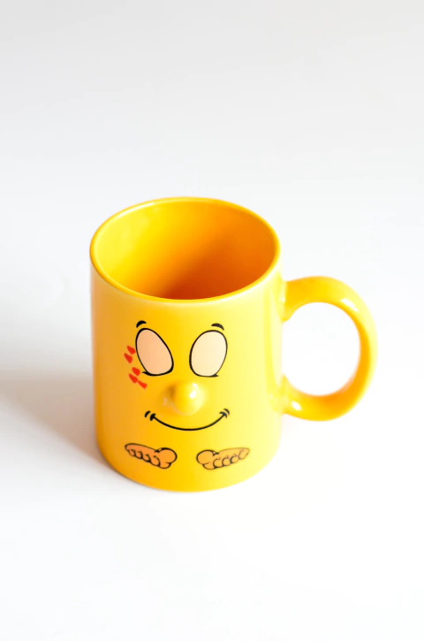 Caneca Funny Face em porcelana - comprar online