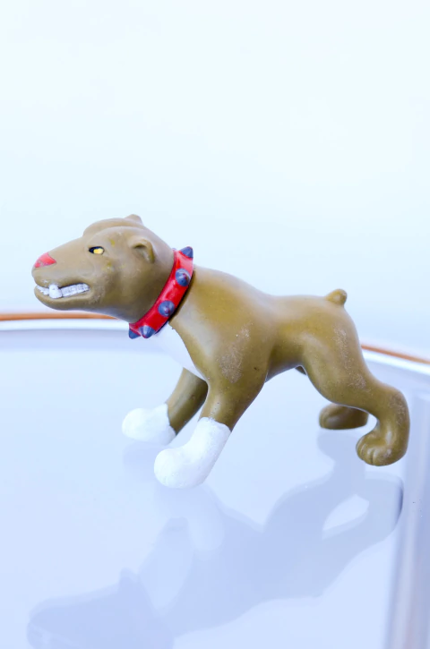 Miniatura cachorro marrom Red Nose anos 2000 - comprar online