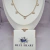 Collar Eclipse Dorado en internet