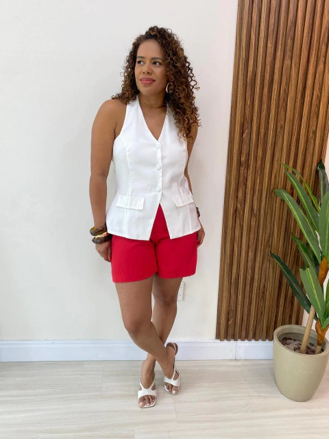 Colete frente única Samira - comprar online