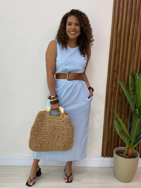 Bolsa de palha Tayna - comprar online