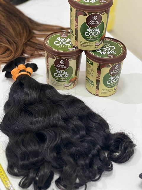 CABELO INDIANO PREMIUM 55/60 cm CADA 100gr