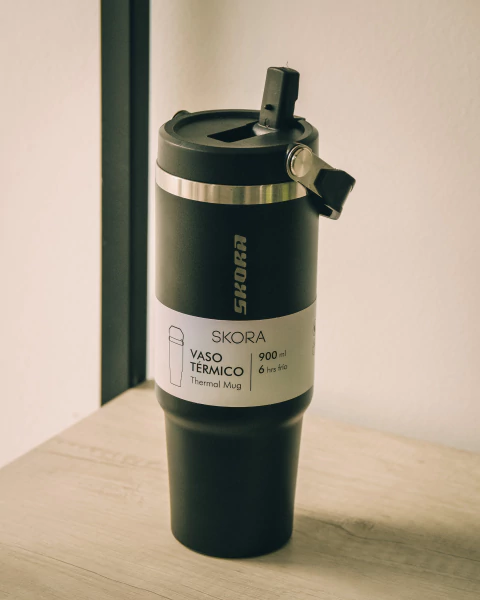 Vaso Térmico - Skora Negro - comprar online