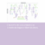 Lavanda Galhos Adesivos em Recorte - Papel de Parede Infantil | Decor Easy