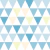 Papel de Parede Triângulos Azul e Bege na internet