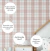 Papel de Parede Infantil Xadrez Clássico Rosa e Branco Manuela - Papel de Parede Infantil | Decor Easy