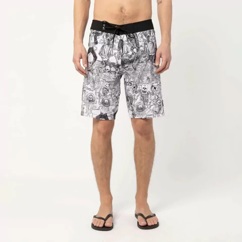 Bermuda Água MCD Xilo Branco