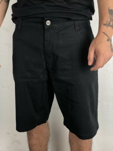 Bermuda Masculina Walk Chino Light MCDENIM Preto