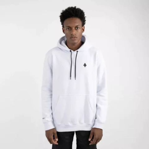 Moletom Canguru Fechado Espada BRANCO MCD