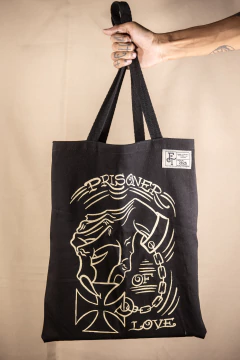 Tote Bag Preta - Prision Of Love - comprar online