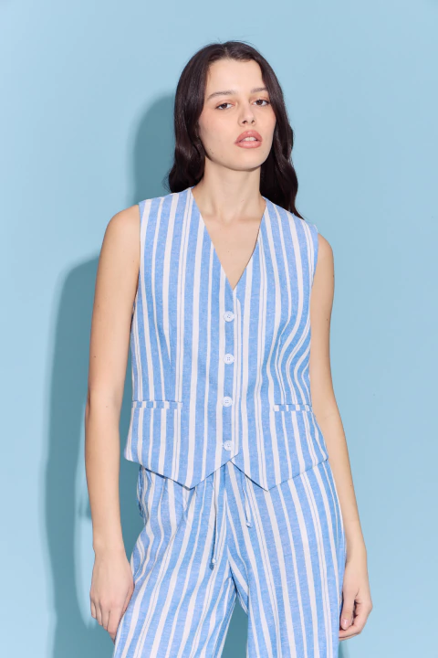 CHALECO CAMERON STRIPES - comprar online