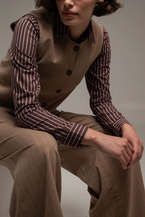 PANTALÓN MER WIDE - BEIGE