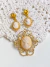 Conjunto de camafeu bege CCB027 - comprar online