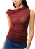 BLUSA I AM BURGUNDY - comprar online