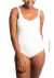 BODY DECOTE DE ALÇA SEM MANGA TEDDY OFF WHITE PE001 - comprar online