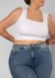 CROPPED DECOTE QUADRADO MANGA BUFANTE - comprar online