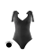 BODY DE LAÇOS CORAÇÃO TEDDY PRETO - Revived - comprar online