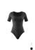 BODY DECOTE U MANGA CURTA PRETO - SEM FORRO - PROMO - comprar online