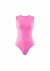 BODY DECOTE ALTO SEM MANGA ROSA BALLET - PROMO