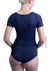 BLUSA FLOW SLIM MANGA CURTA MARINHO FL001 - Revival