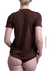 BLUSA FLOW T-SHIRT MANGA CURTA CAFÉ FL001 - Revival
