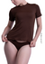 BLUSA FLOW T-SHIRT MANGA CURTA CAFÉ FL001 na internet