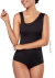BODY DECOTE V DIAGONAL SEM MANGA PRETO PE001 - comprar online