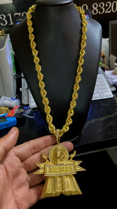 Corrente + Pirgente 15mm 75 cm moeda antiga na internet