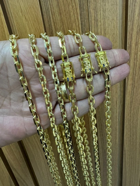 Corrente cadeado 6 mm 75 cm