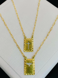 Escapulário em moeda antiga faça pagamento e mande print qual modelo vc deseja - RJ JOIAS