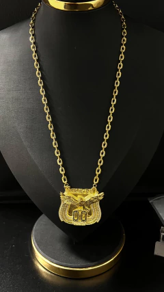 Kit corrente Pirgente moeda antiga - loja online