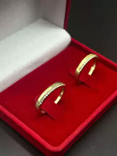 Anel feminino moeda antiga - RJ JOIAS