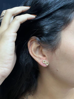 Brinco moeda antiga - RJ JOIAS