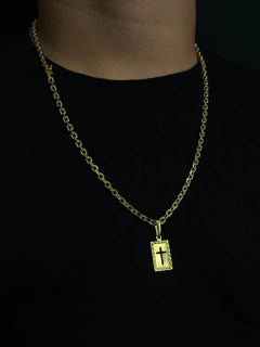 Corrente fininha com Pirgente - RJ JOIAS